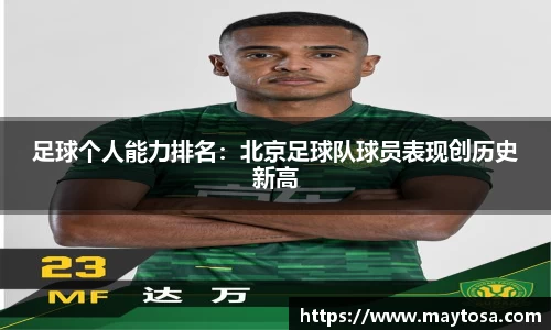 足球个人能力排名：北京足球队球员表现创历史新高